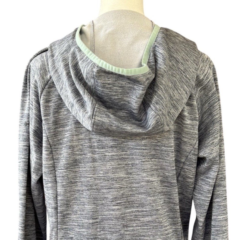 Columbia Women's Small Hoodie Gray‎ Long Sleeve Hooded Sweatshirt Thumb hole - Picture 5 of 7